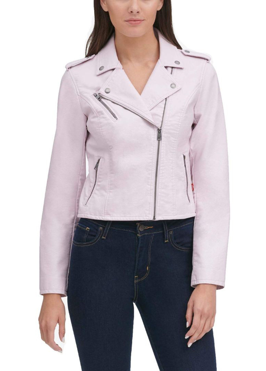 Бузкова демісезонна куртка косуха Levi's