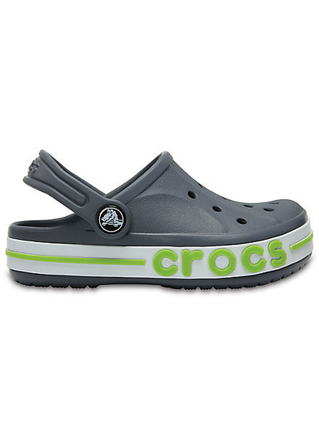Серые сабо крокс Crocs