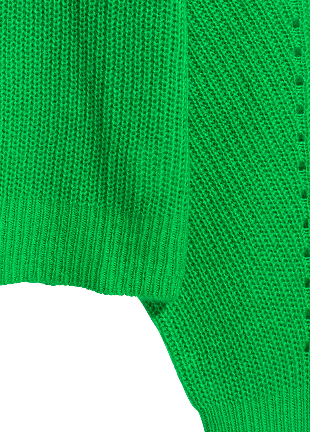 Зеленый зимний джемпер джемпер H&M
