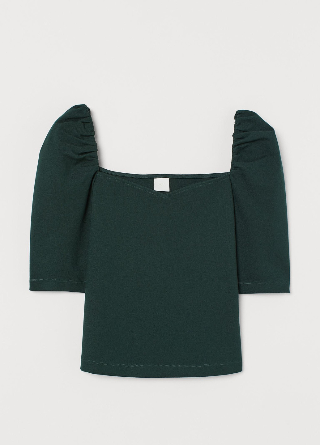Зеленая летняя блуза H&M