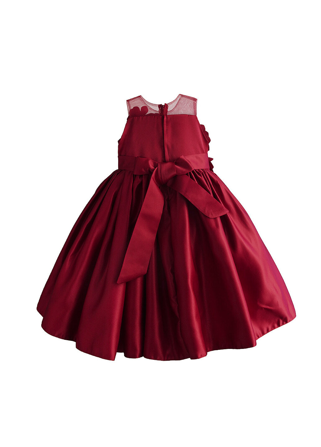 Бордова плаття для дівчинки a princess, бордовий Zoe Flower (240182565)