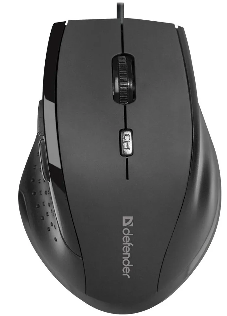 Мишка MM-362 Black (52362) Defender (253545950)