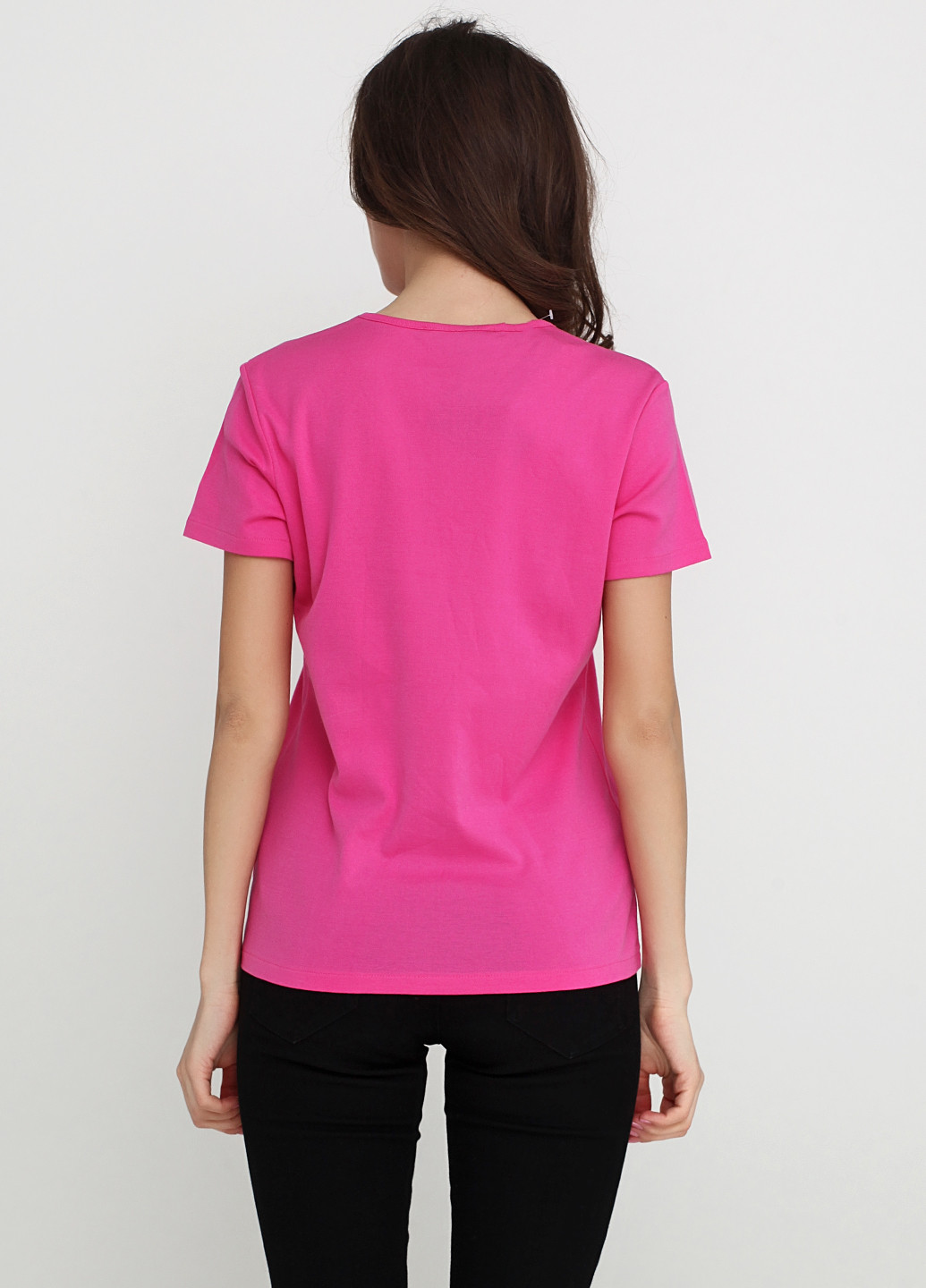 Розовая летняя футболка Ralph Lauren