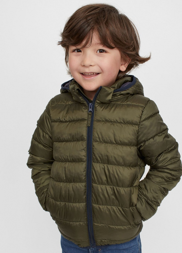Зелена демісезонна куртка демісезонна для хлопчика H&M
