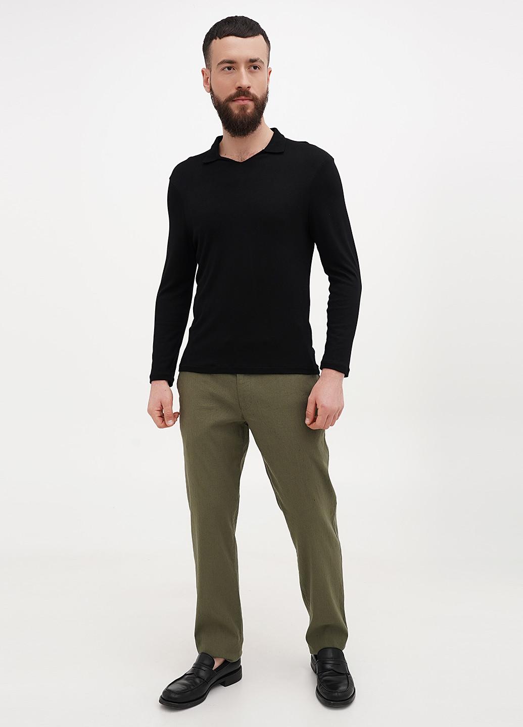 Зеленые кэжуал демисезонные чиносы брюки Lagrand