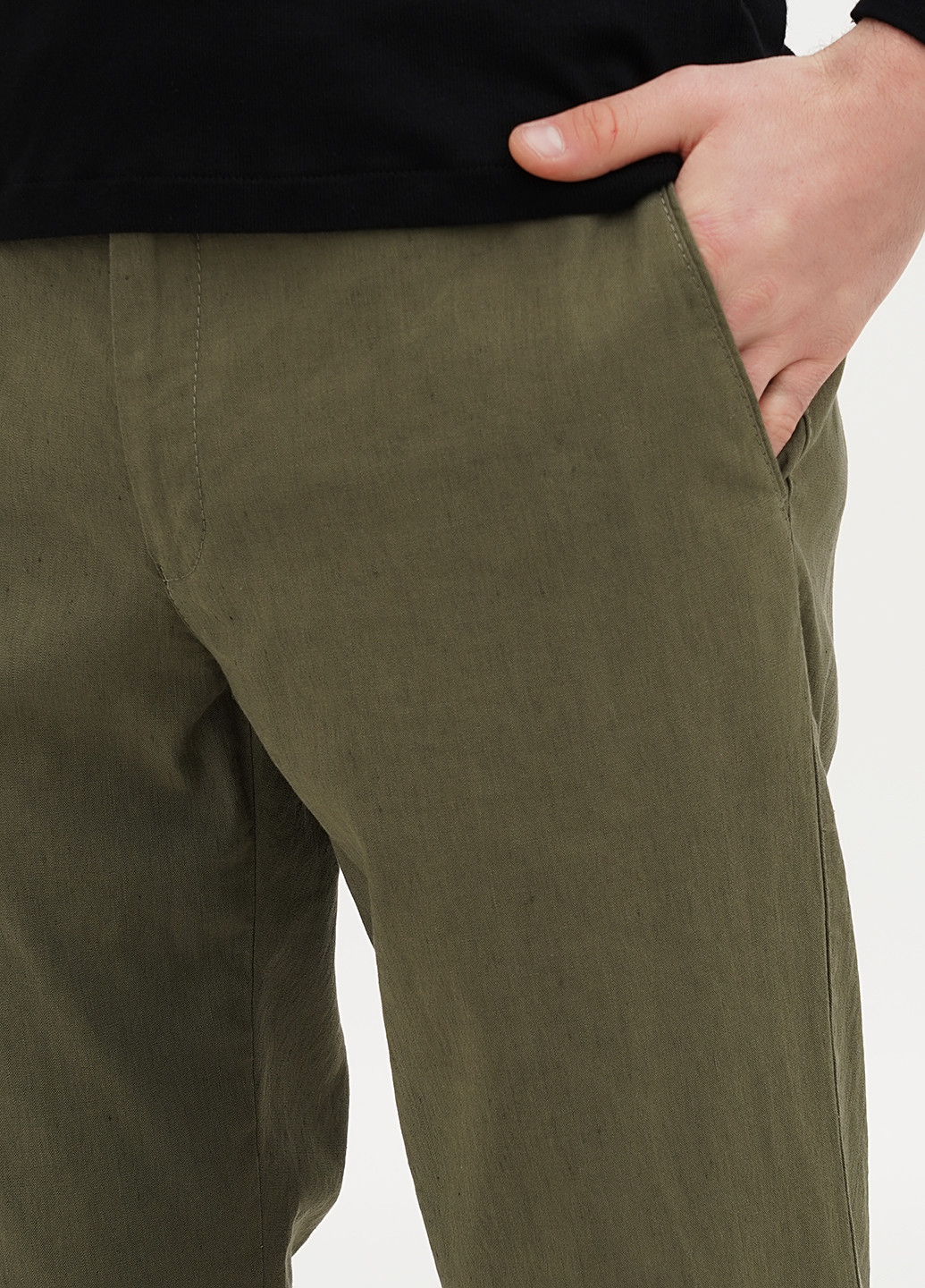 Зеленые кэжуал демисезонные чиносы брюки Lagrand