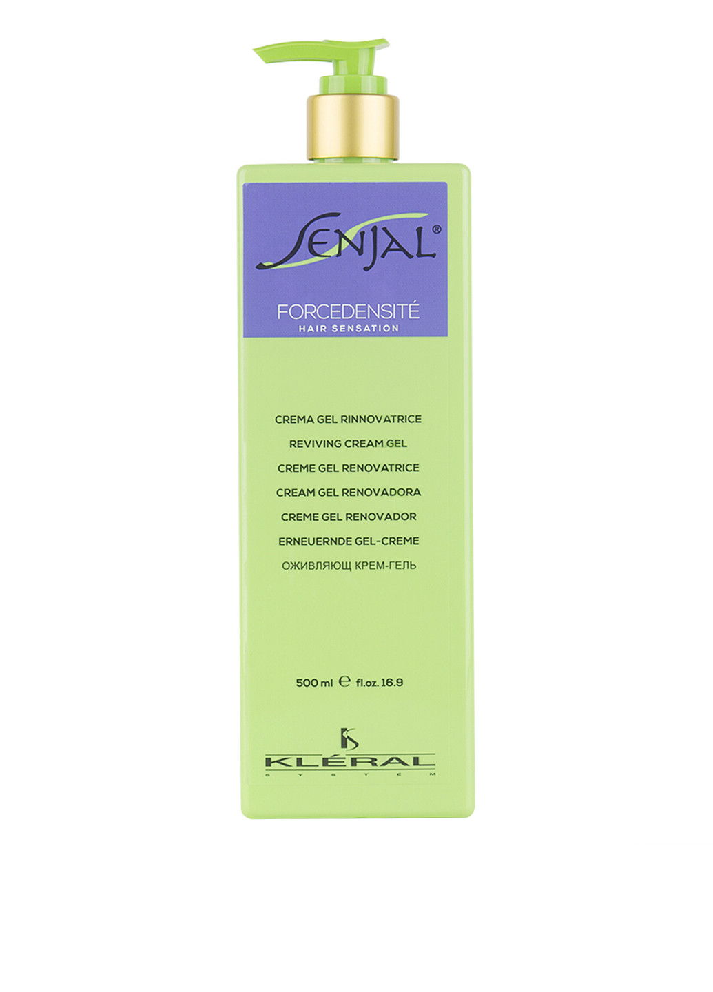 Маска для відновлення волосся Senjal Reviving Cream Gel 500 мл Kleral System (88091139)