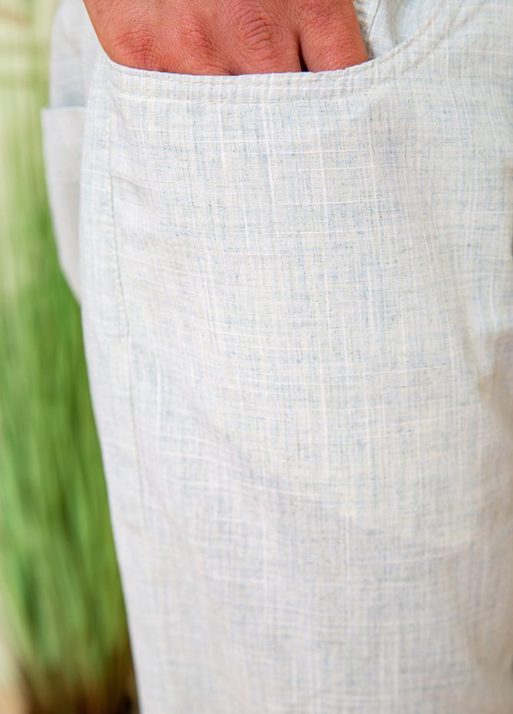 Светло-серые кэжуал летние прямые брюки Ager