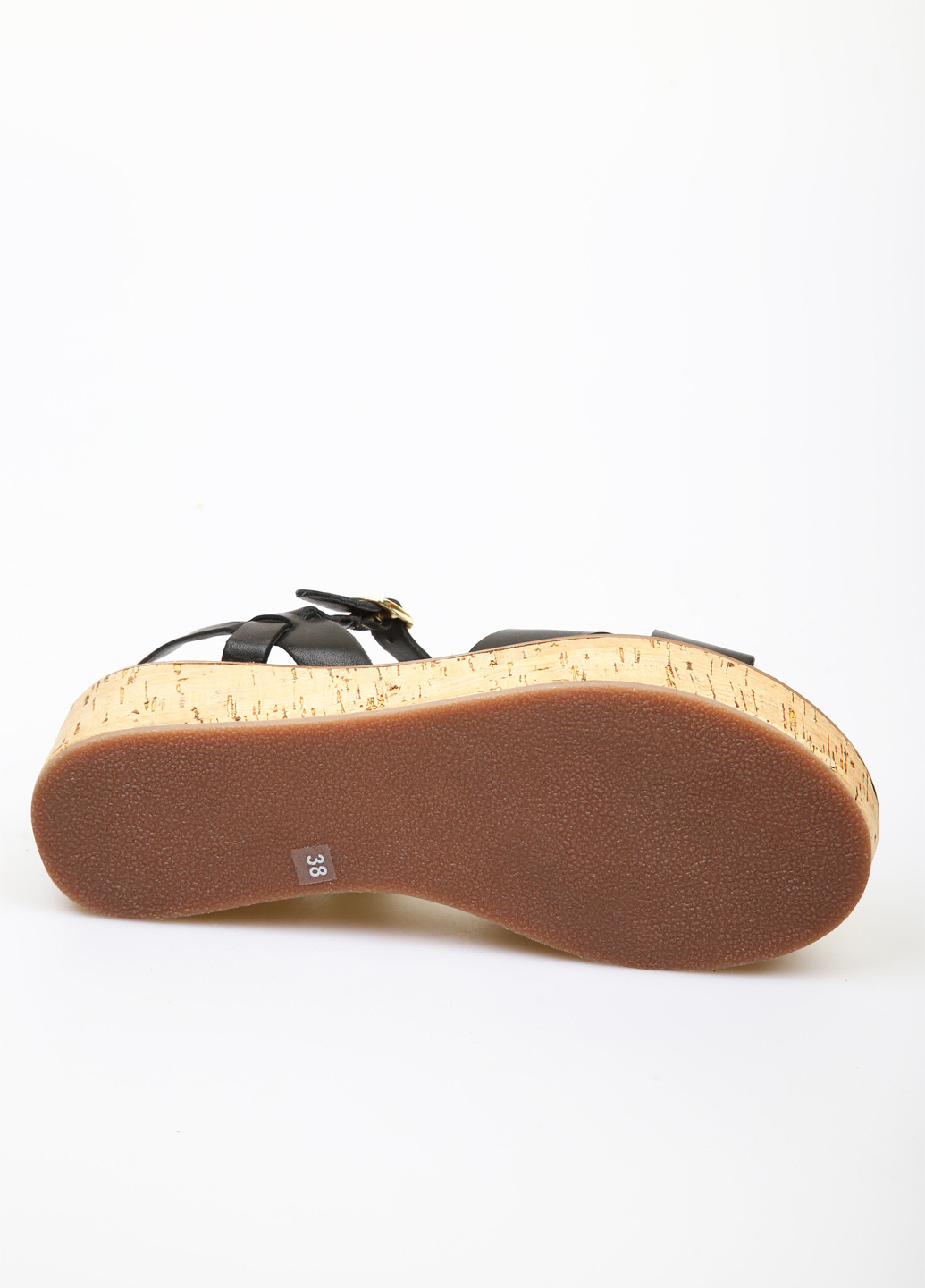 Черные босоножки Braska с ремешком