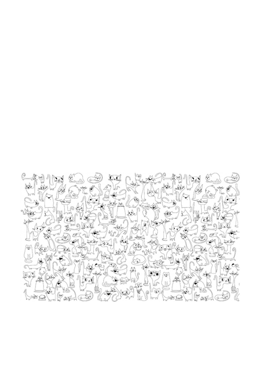 Шпалери розмальовки Веселі коти, 60х100 см Pasportu (257642675)