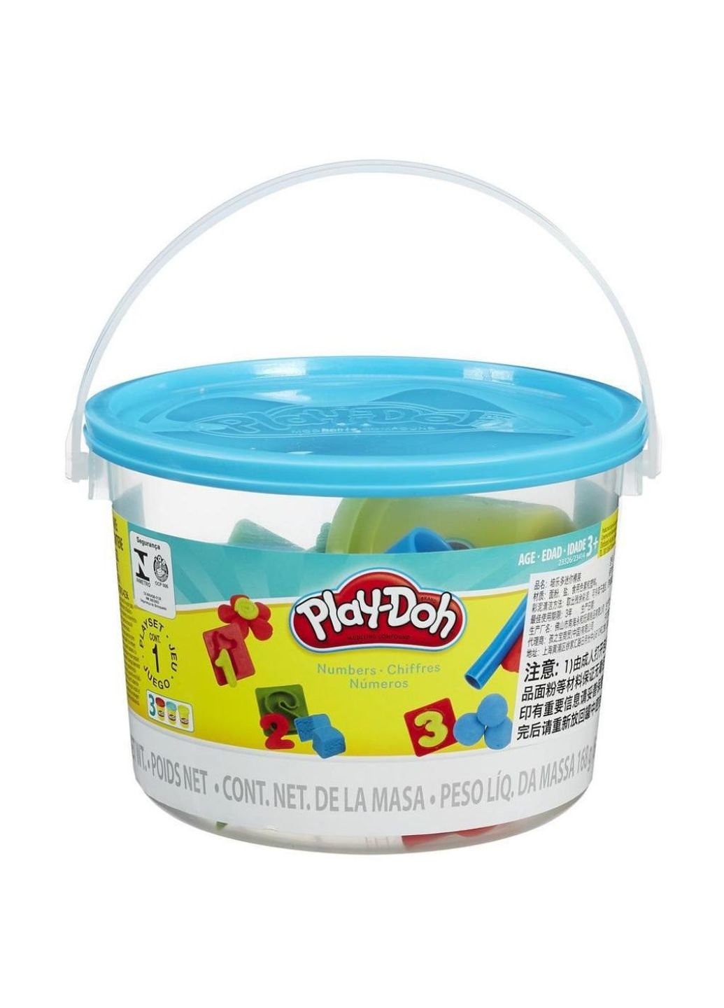 Набор для творчества Play-Doh Мини ведерко Цифры (23414_23326) Hasbro (249599192)