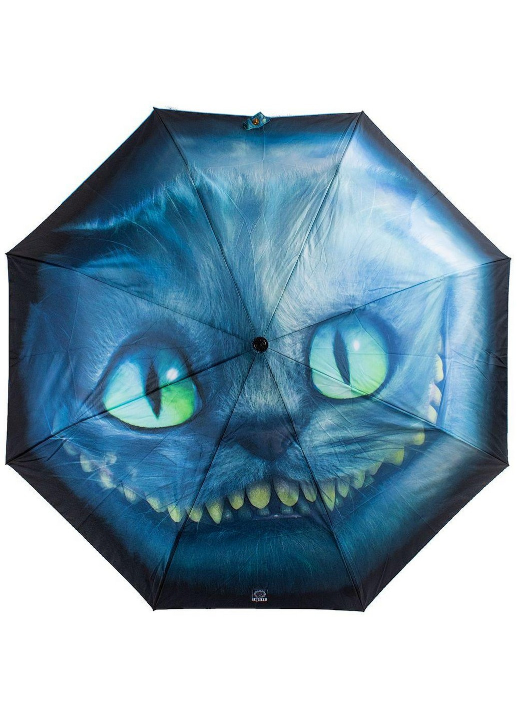 Синя складна парасолька напівавтомат Lamberti (241228263)