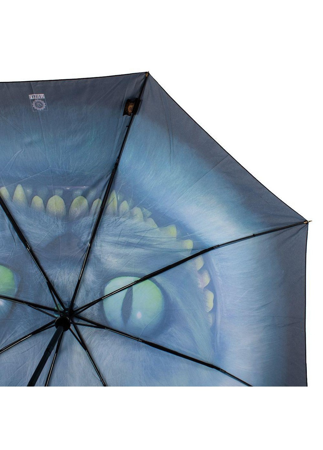 Синя складна парасолька напівавтомат Lamberti (241228263)
