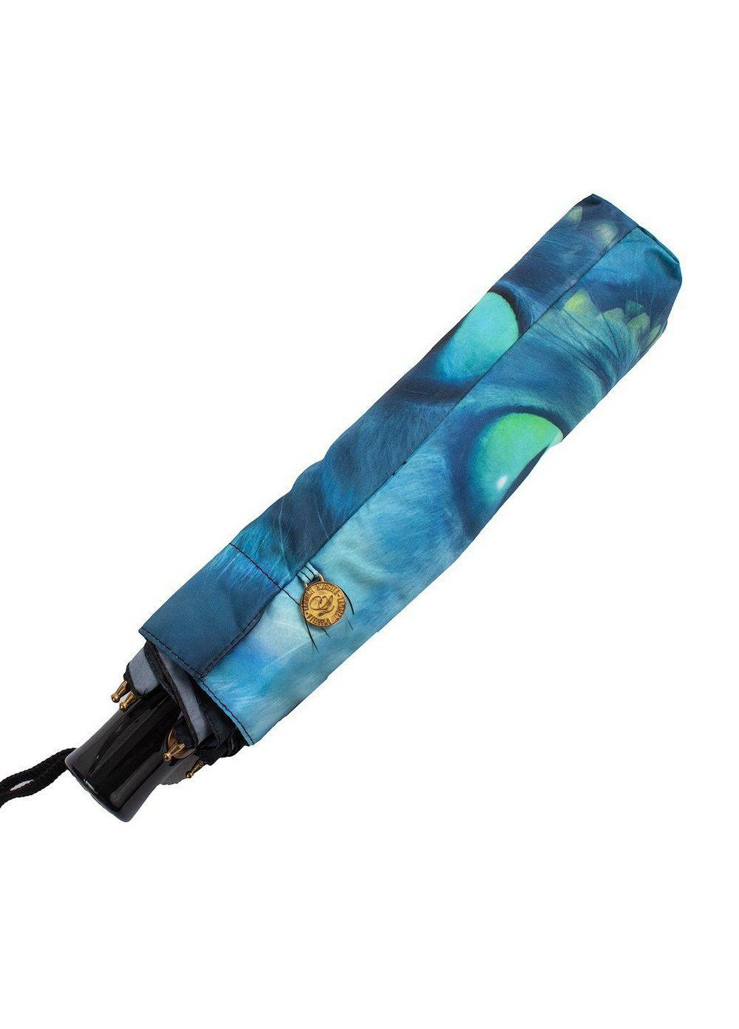 Синя складна парасолька напівавтомат Lamberti (241228263)