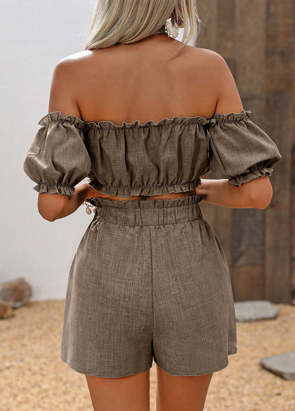 Костюм (топ, шорты) SHEIN (341286206)