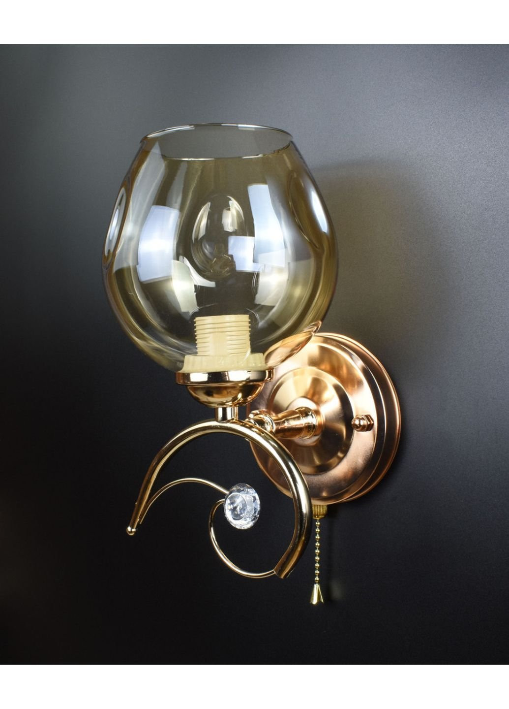 Бра настенное B2299/1-gd Золото 25х15х14 см. Sunnysky (253626179)