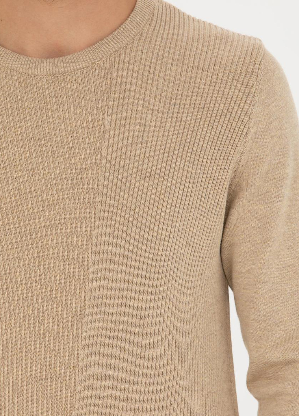 Бежевий демісезонний джемпер джемпер Pierre Cardin