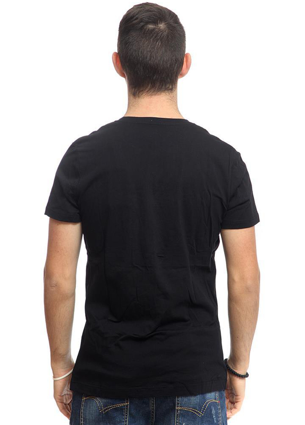 Чорна футболка з коротким рукавом Lee Cooper
