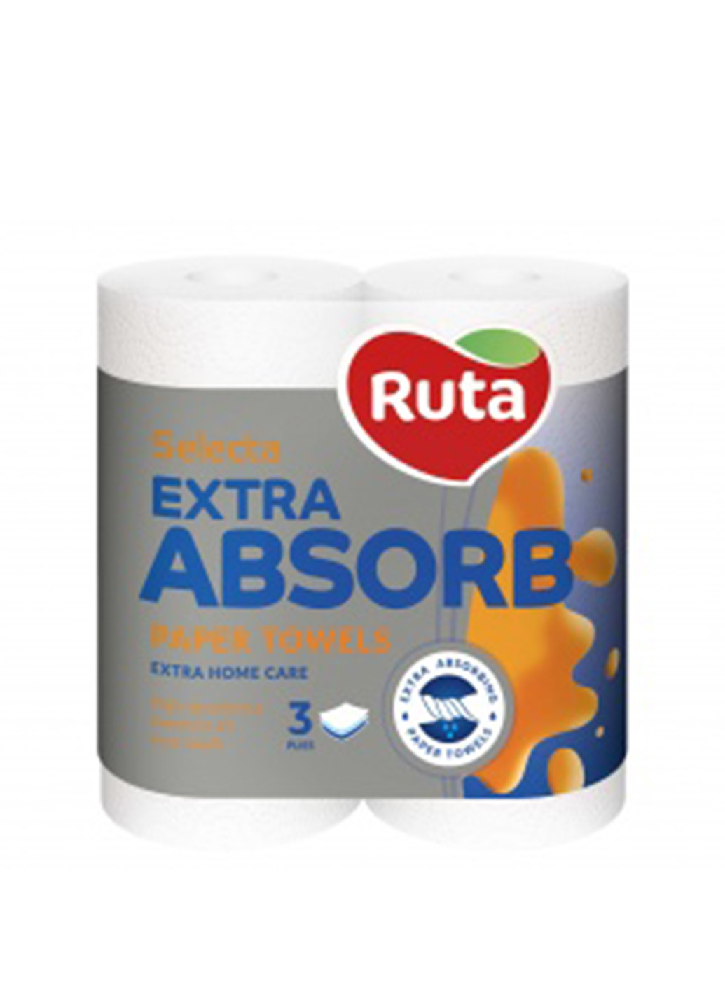 Бумажные полотенца Extra Absorb (2 рулона) Ruta (151347069)