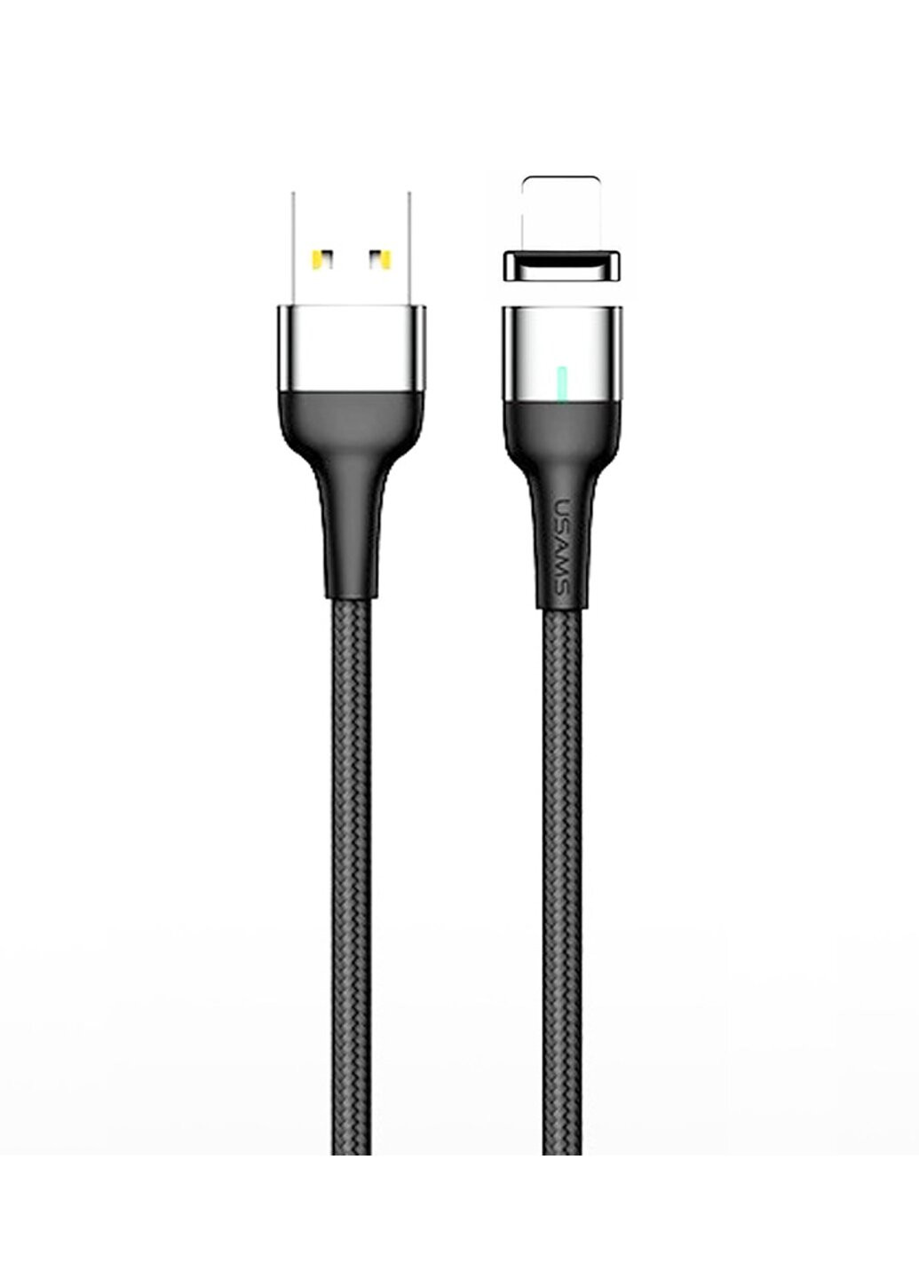 USB Кабель Lightning U28 Silver (US-SJ326) 1m. USAMS (229540490)