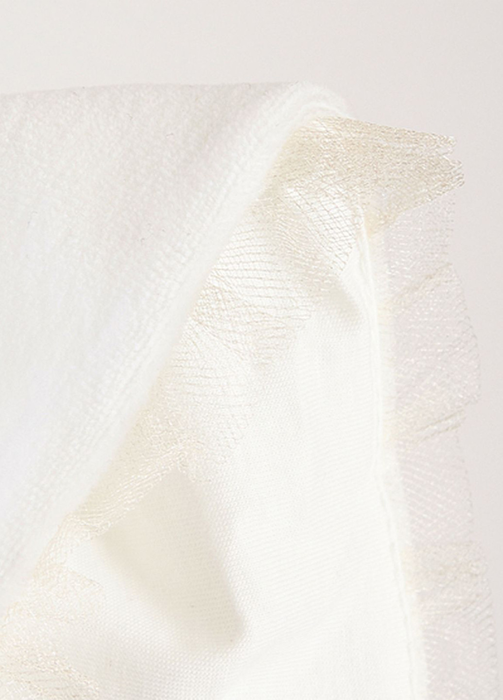 Молочний демісезонний комплект для хрещення (сукня,штани, шапка,пінетки) Ляля