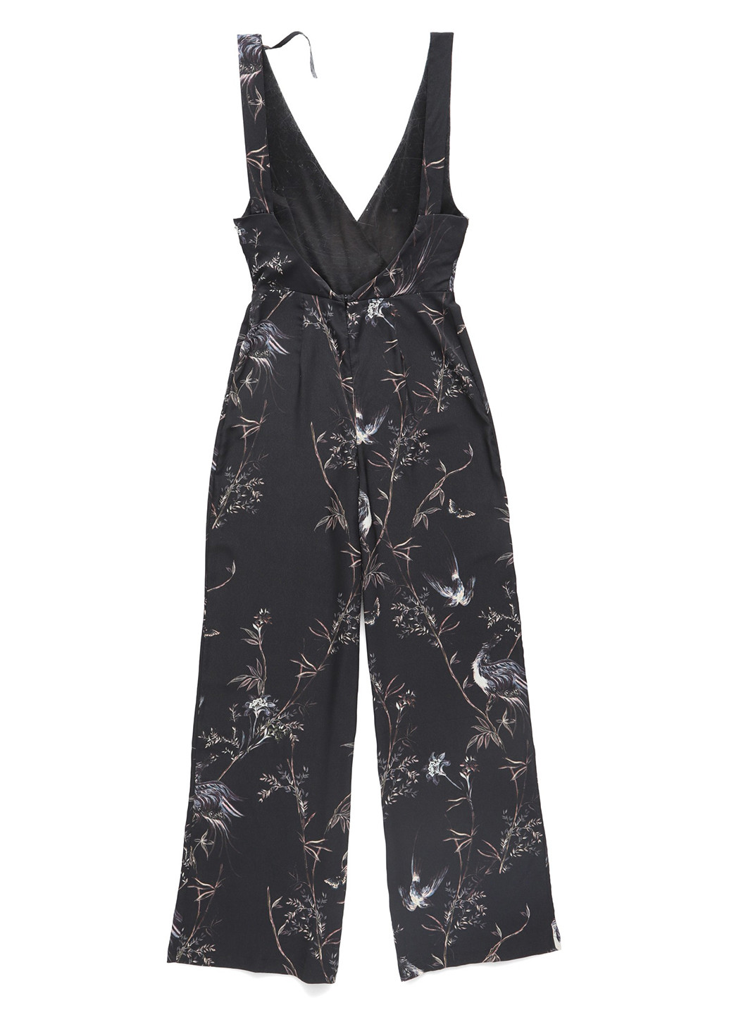 Комбінезон hope & ivy комбінезон-брюки квітковий графітовий кежуал поліестер