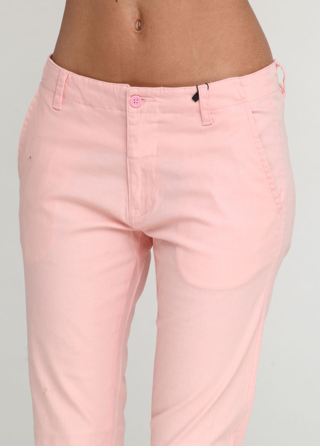 Светло-розовые кэжуал летние прямые брюки Sirup