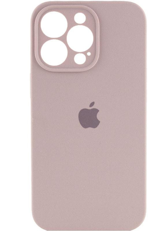 Силиконовый Чехол Накладка Закрытая Камера Silicone Case Full Camera Для iPhone 13 Pro Max Pink-Sand No Brand (254091888)