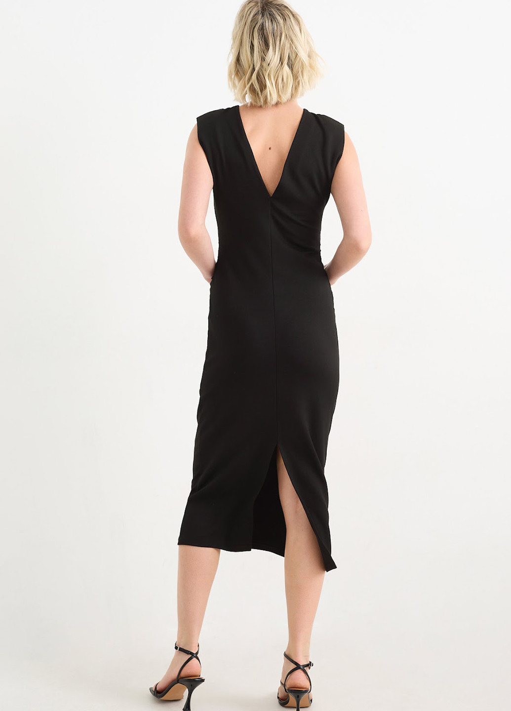 Чорна вечірня, кежуал сукня футляр C&A однотонна