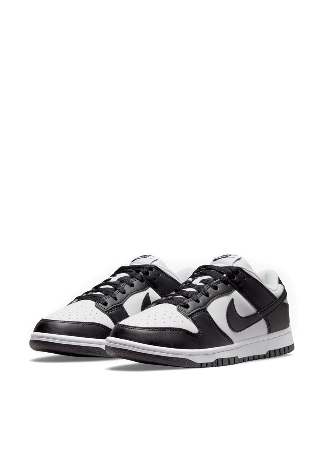 Черно-белые кеды Nike DUNK LOW NEXT NATURE