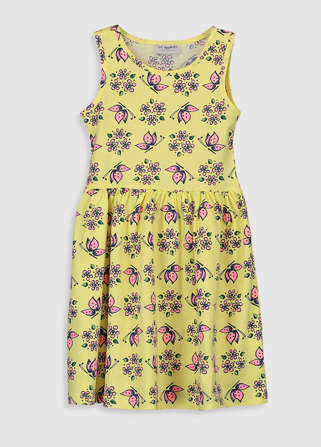 Жовта сукня LC Waikiki (187626146)