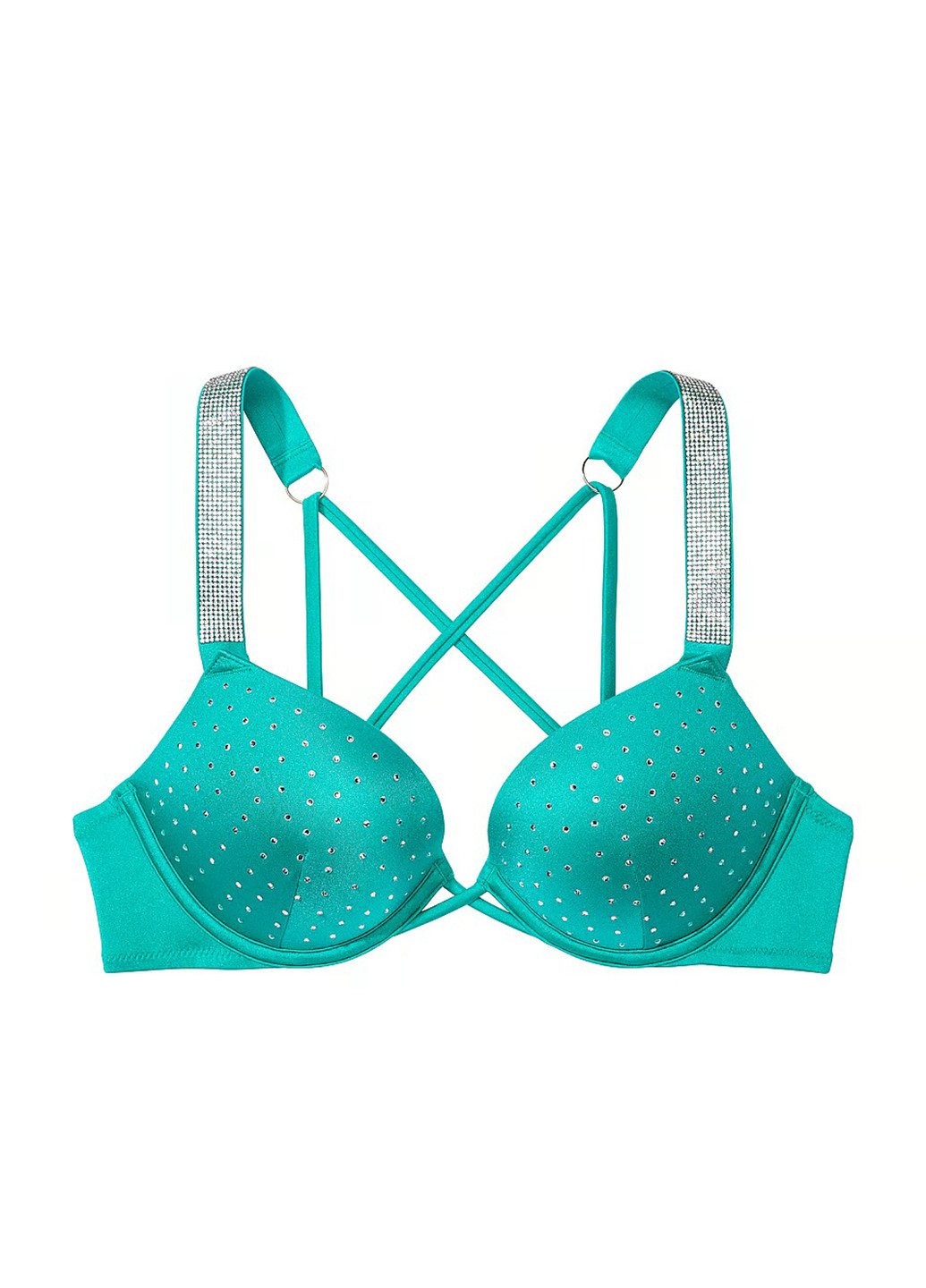 Зелений літній купальник (ліф, трусики) роздільний Victoria's Secret