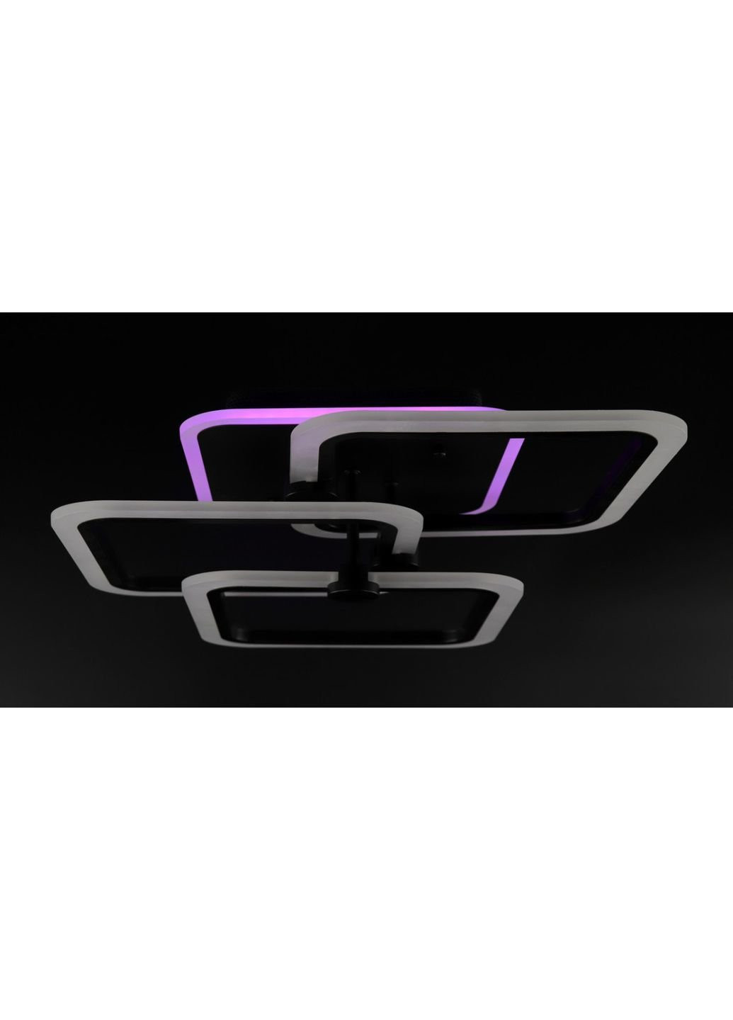 Люстра потолочная LED с пультом A2503/3S-RGB-bk Черный 13х45х53 см. Sunnysky (253630172)