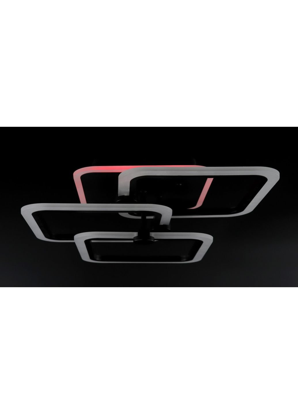 Люстра потолочная LED с пультом A2503/3S-RGB-bk Черный 13х45х53 см. Sunnysky (253630172)