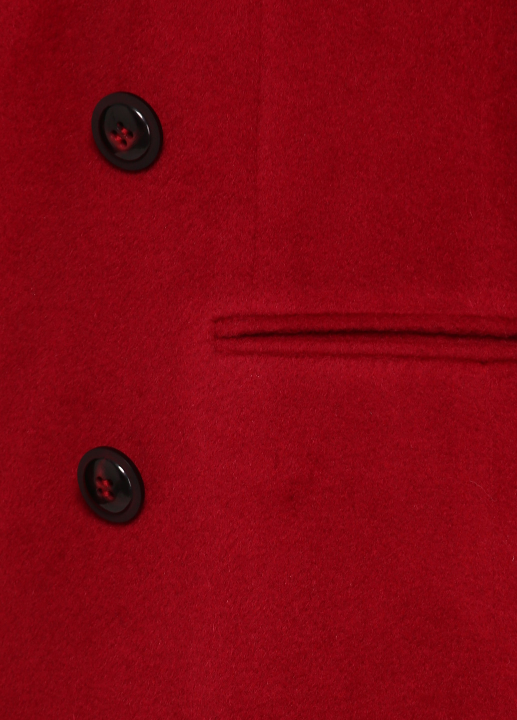 Красное демисезонное Пальто без капюшона Maresima