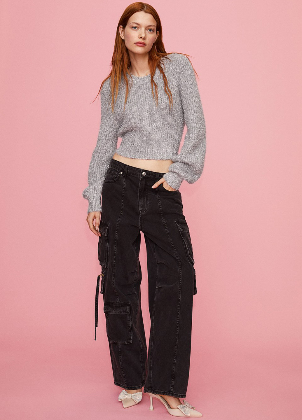 Світло-сірий демісезонний джемпер джемпер H&M