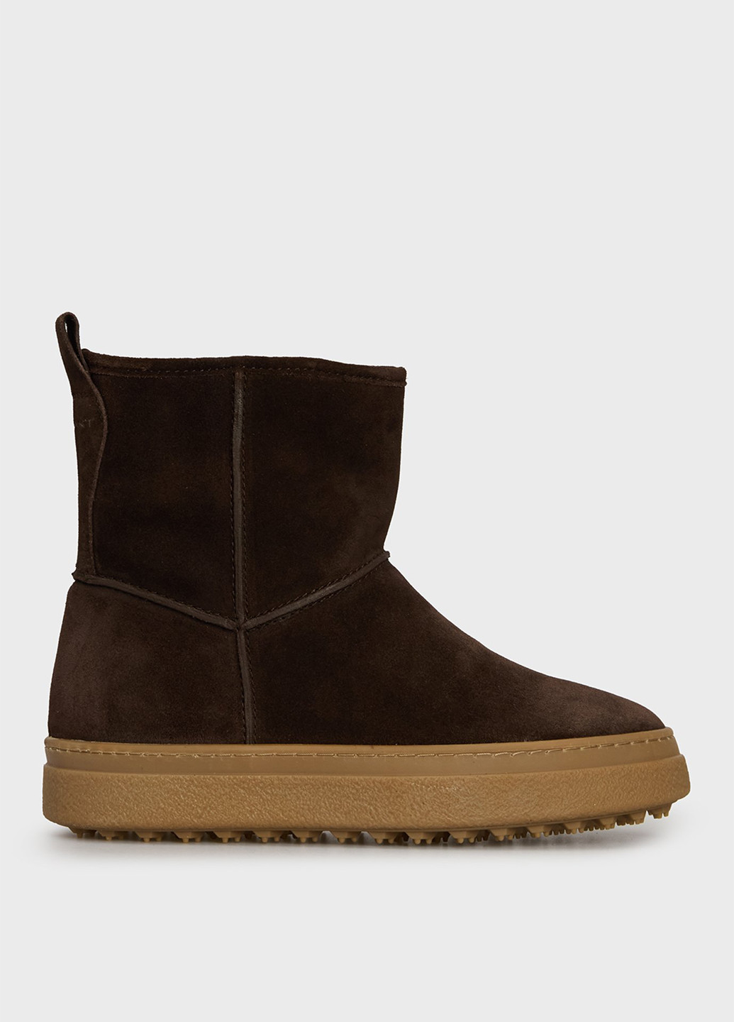 Зимние ботинки Gant с логотипом из натуральной замши