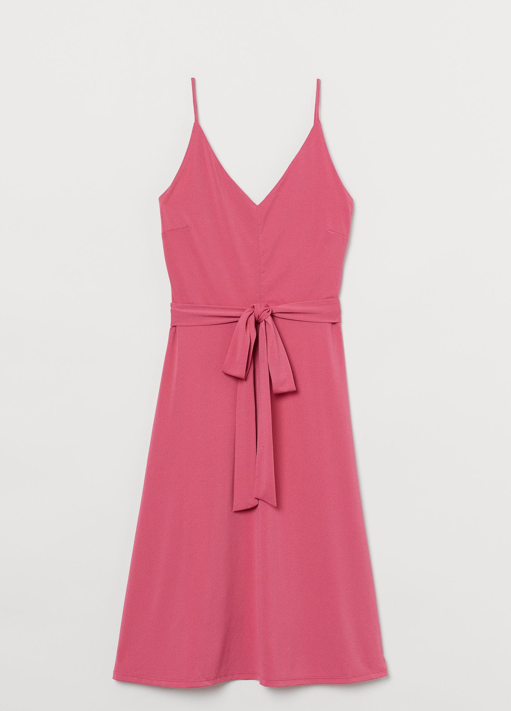 Рожева повсякденний сукня H&M однотонна