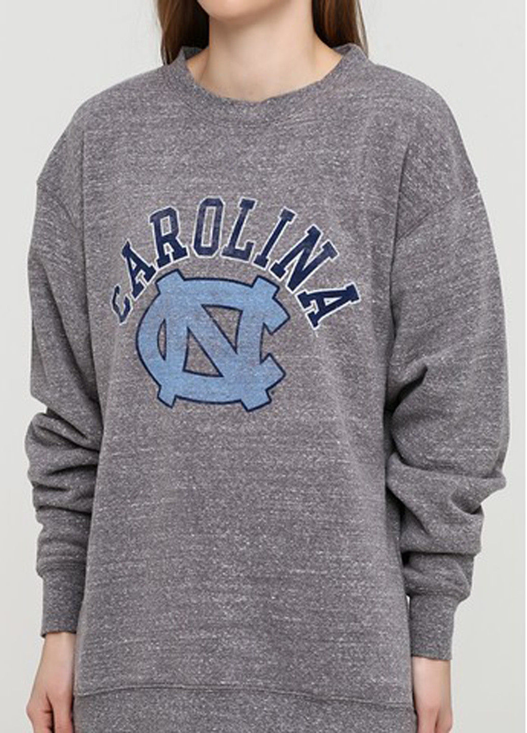 Темно-сірий світшот Top of the World напис без декору (361960205)