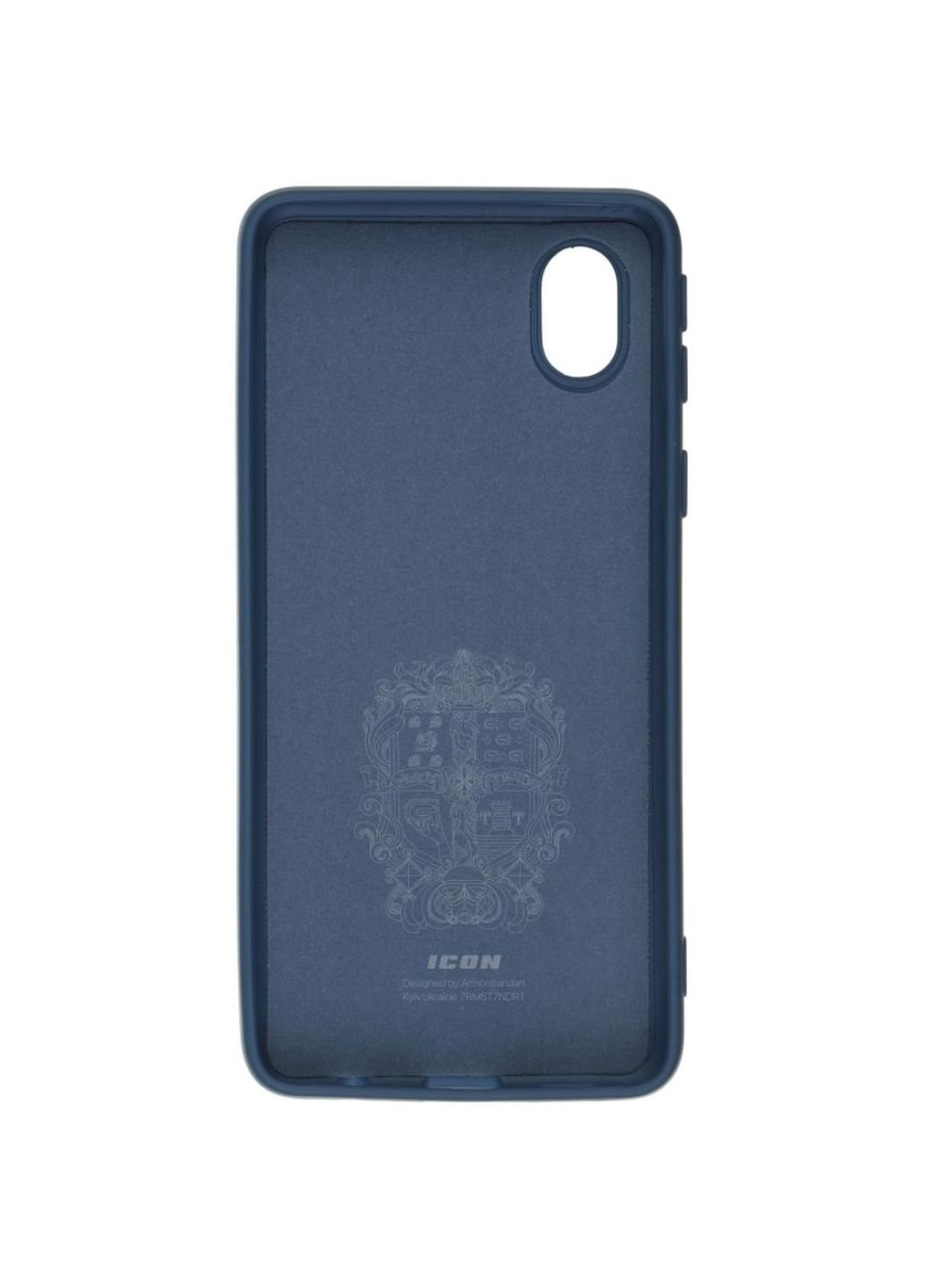 Чохол для мобільного телефону ICON Case для Samsung A01 Core Dark Blue (ARM57477) ArmorStandart (252570214)