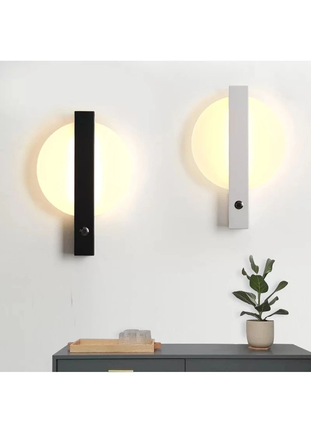 Бра настенное LED B320-wh-k Белый 30х20х5 см. Sunnysky (253626467)