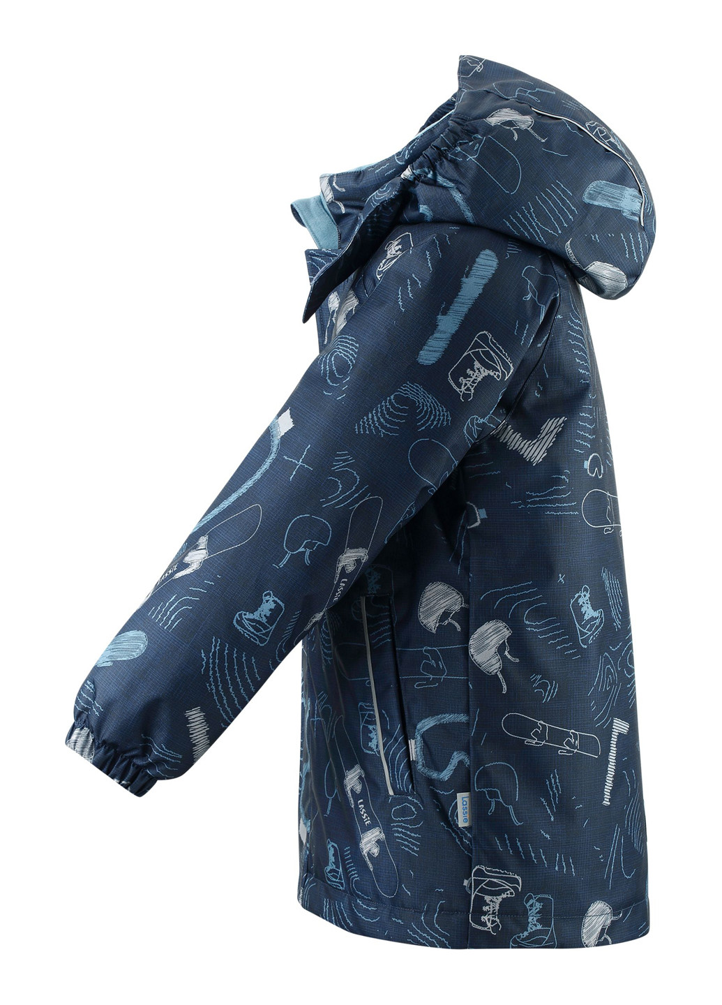 Темно-синяя зимняя куртка Lassie by Reima Juksu