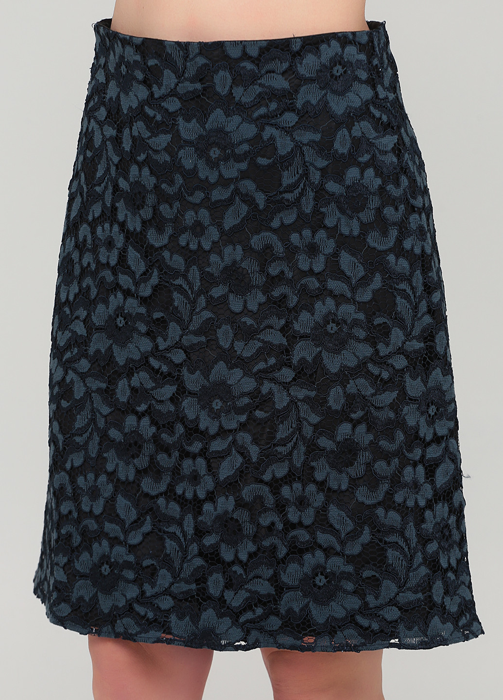 Темно-синяя кэжуал однотонная юбка Zara Accessories