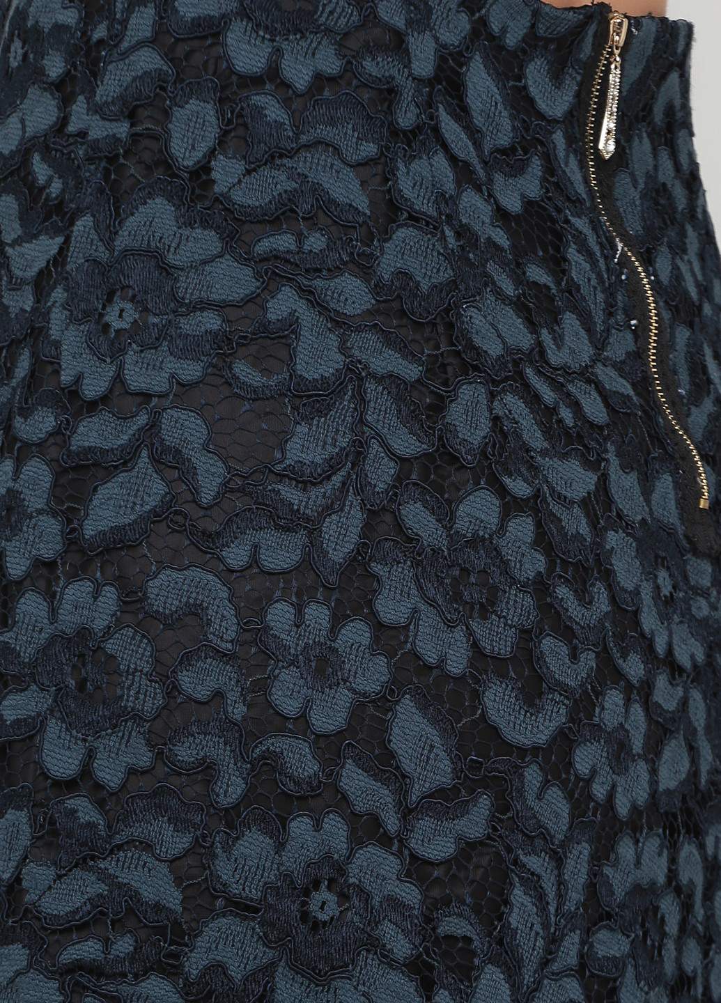 Темно-синяя кэжуал однотонная юбка Zara Accessories