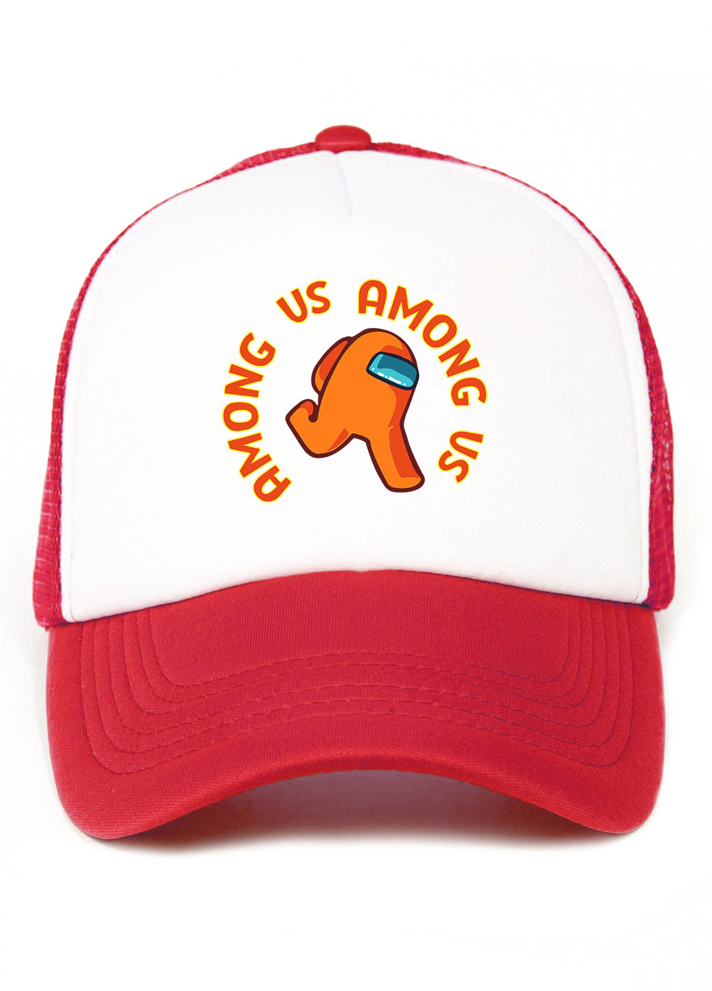Кепка Тракер дитяча Амонг Ас Помаранчевий (Among Us Orange) (33404-2408) MobiPrint (220824549)