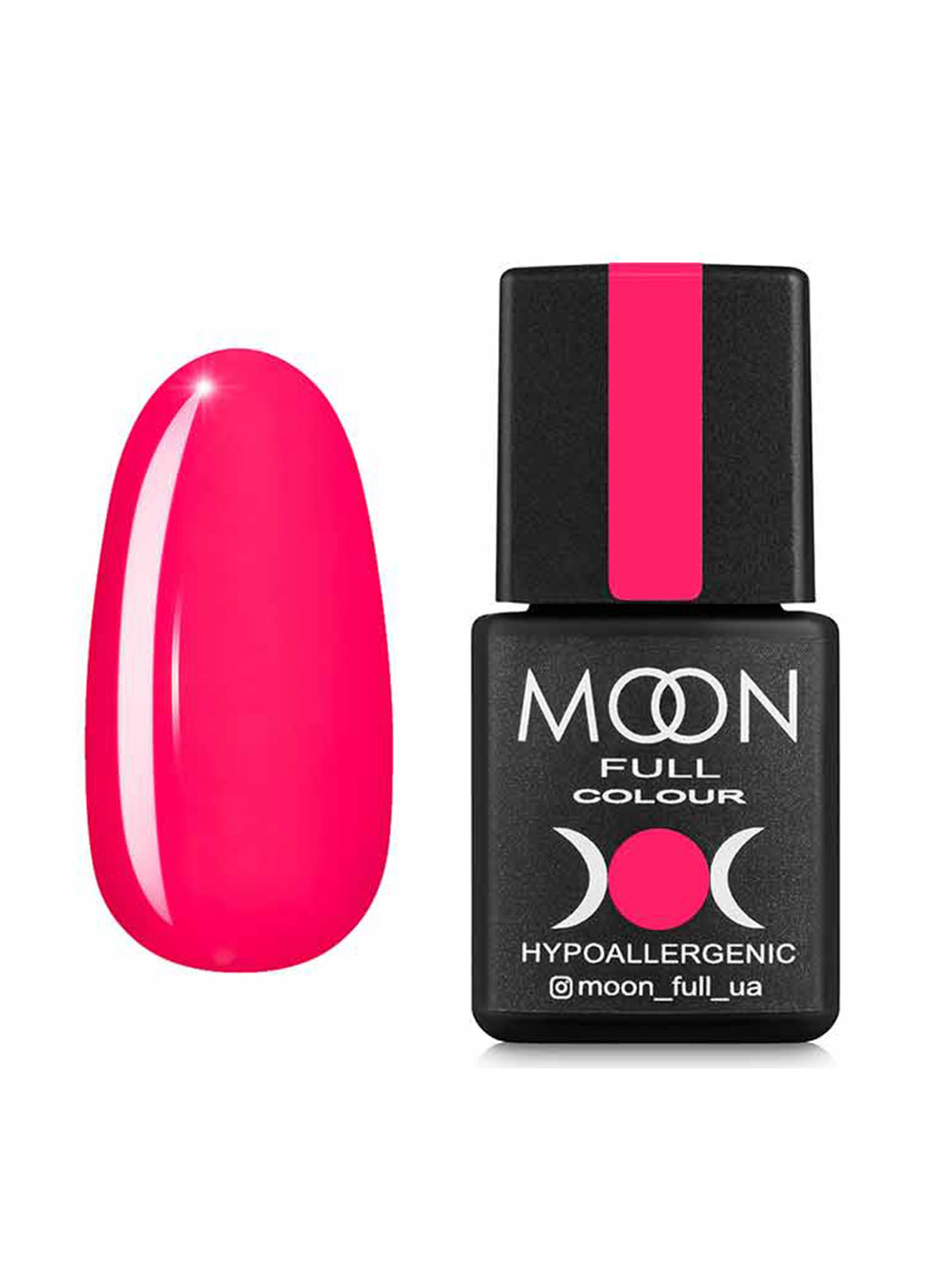 Гель-лак FULL color Neon №709 (розовый насыщенный), 8 мл Moon (184150708)