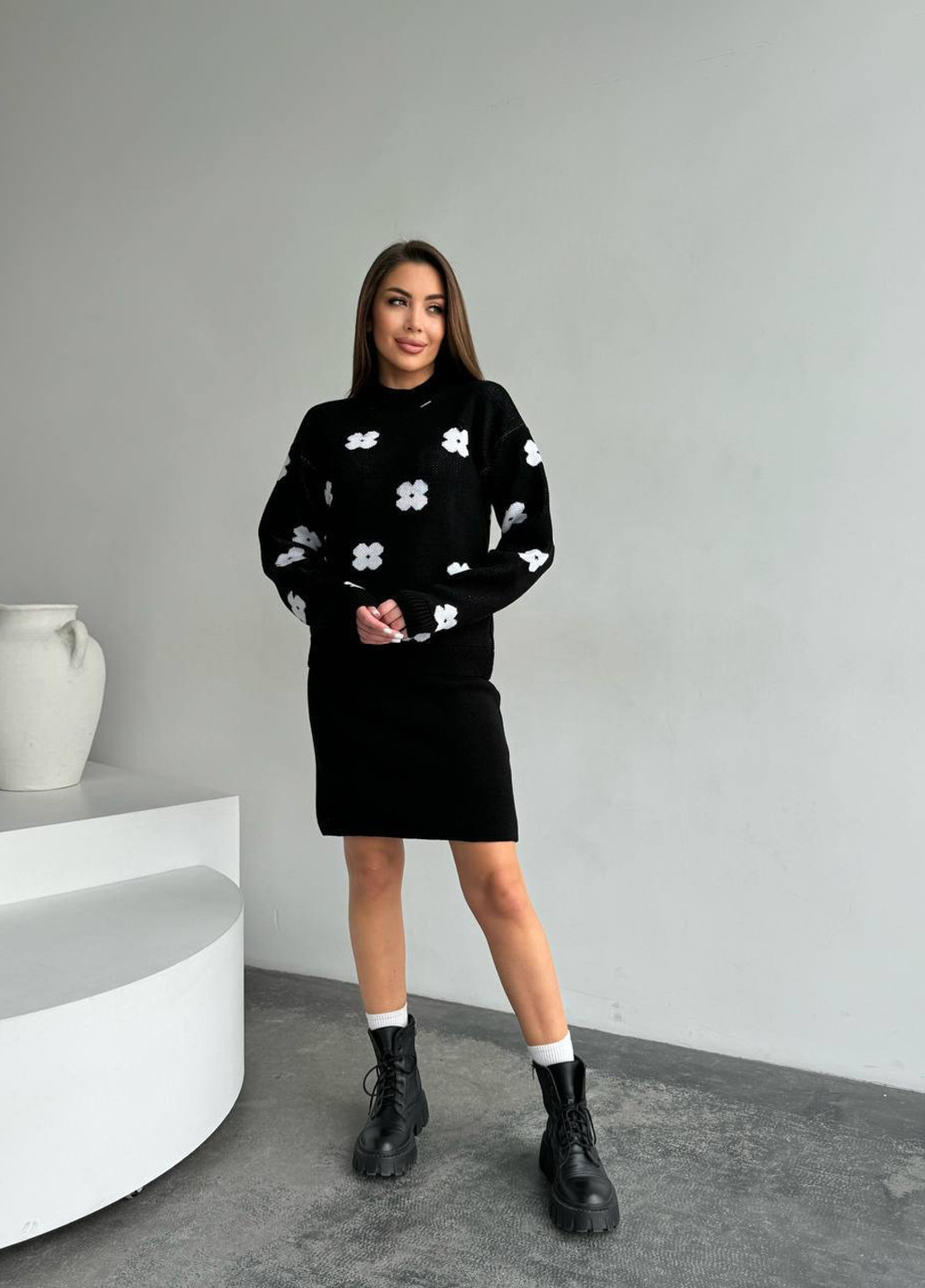 Костюм (джемпер, юбка) No Brand (365959874)