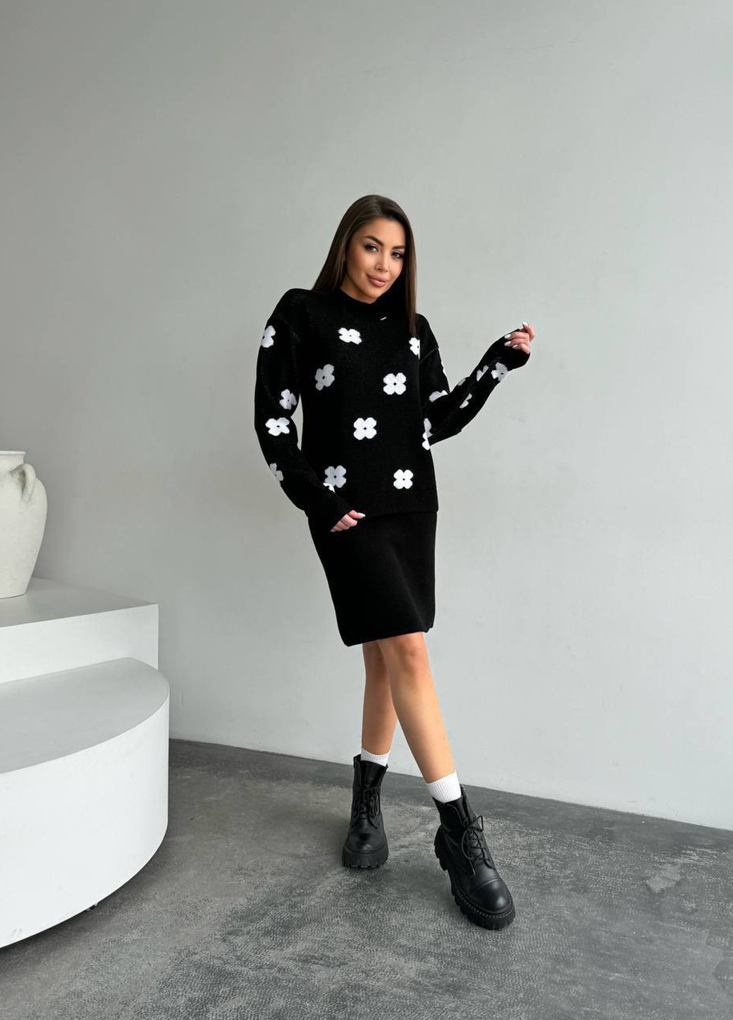 Костюм (джемпер, юбка) No Brand (365959874)