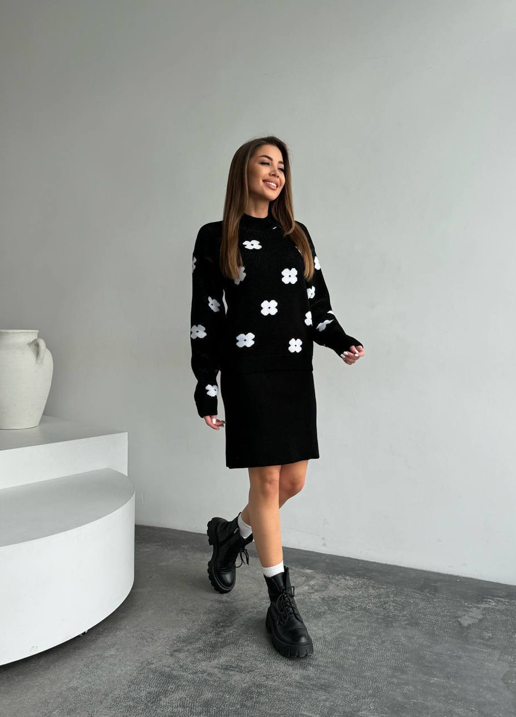 Костюм (джемпер, юбка) No Brand (365959874)