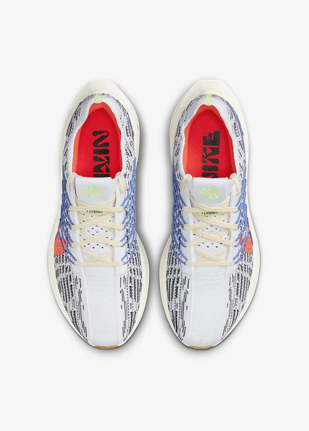 Кроссовки DM3414-002 Nike Pegasus Turbo Next Nature белые демисезоны (317225704)